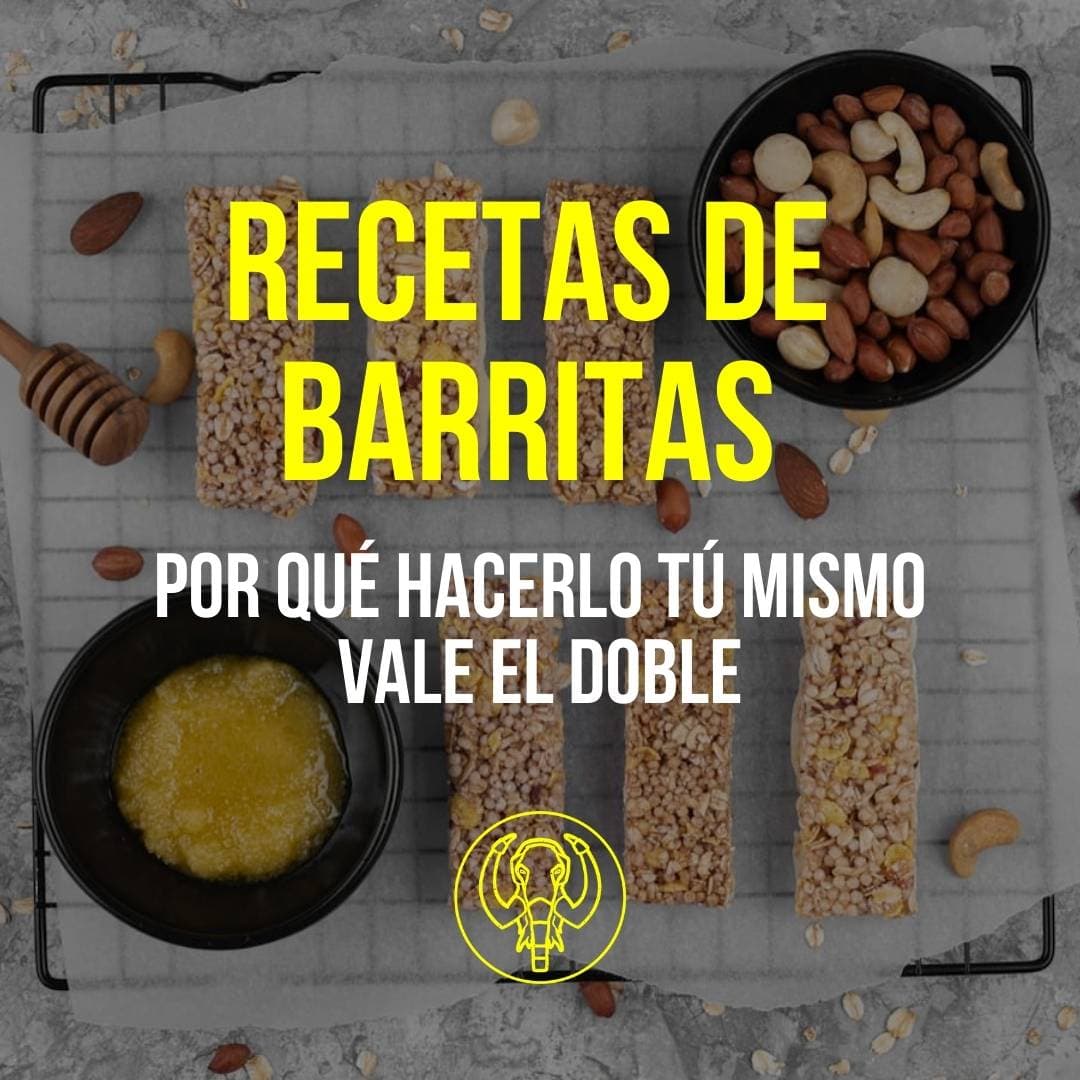 ¿Barritas para la Marcha del Mamut? Hazlo tú mismo