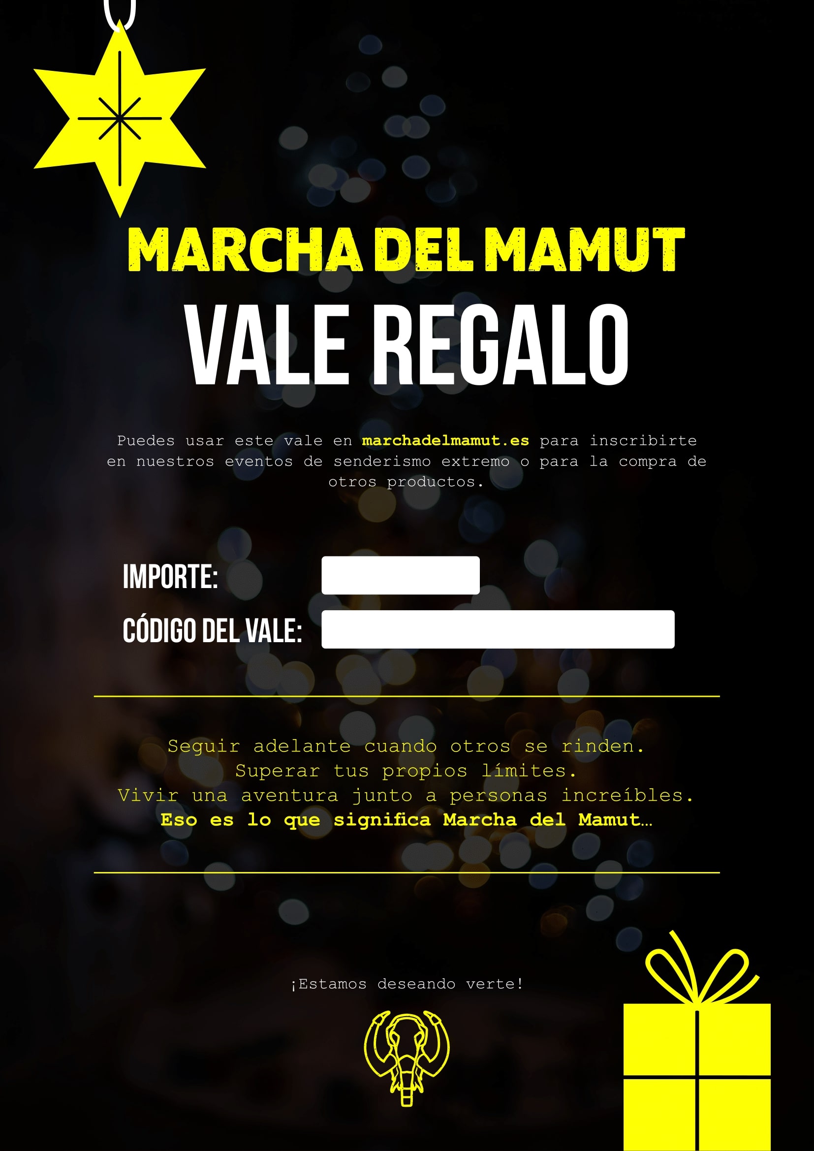 Vale regalo Marcha del Mamut - Imagen 2